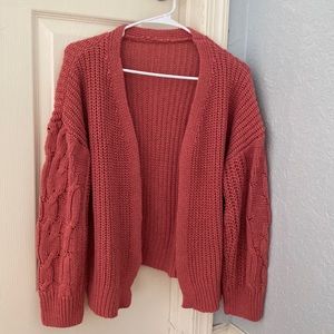 Cable-Knit Cardigan